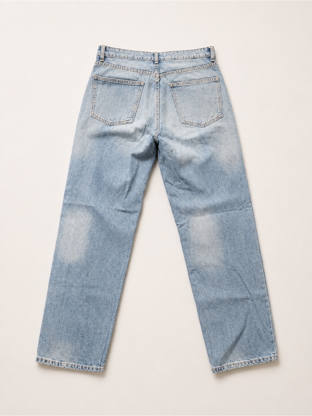 Zara Light Blue Straight-Leg Men's Jeans - Picture 2 of 3